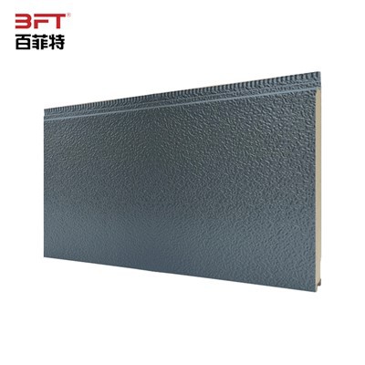 pannelli termali tal-faċċata għal ġibs dekorattiv, kulur tal-grafita